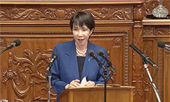 ■NEWS　税と社会保障一体改革で「国民会議」設置─高市首相所信表明演説
