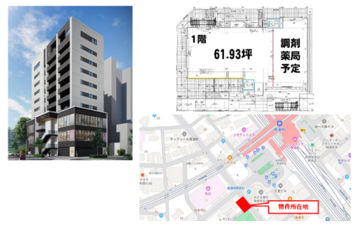 【埼玉県】新築医療モール／（仮称）南浦和駅西口メディカルセンター