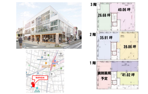 【東京都】新築医療ビル／（仮称）自由が丘南口メディカルセンター