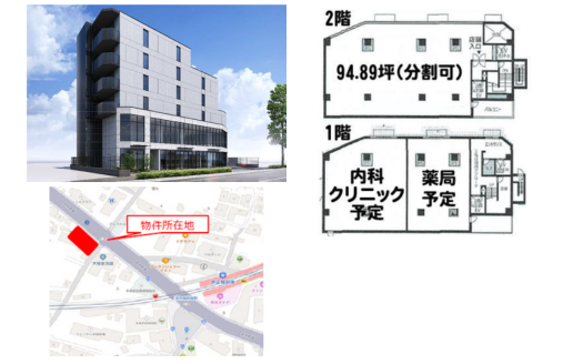 【神奈川県】新築医療モール／（仮称）京王稲田堤メディカルセンター