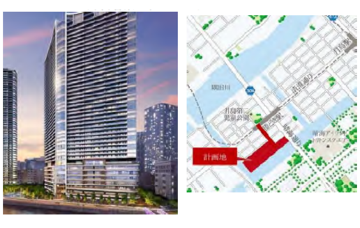 【東京都】新築医療モール／（仮称）パークタワー勝どきミッド医療区画