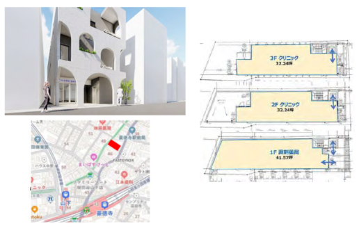 【東京都】新築医療ビル／（仮称）豪徳寺メディカルセンター