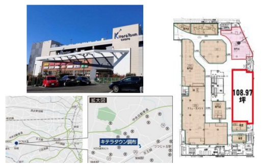 【東京都】ショッピングセンター／キテラタウン調布