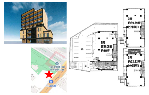 【埼玉県】ビルテナント／（仮称）川口元郷メディカルセンター