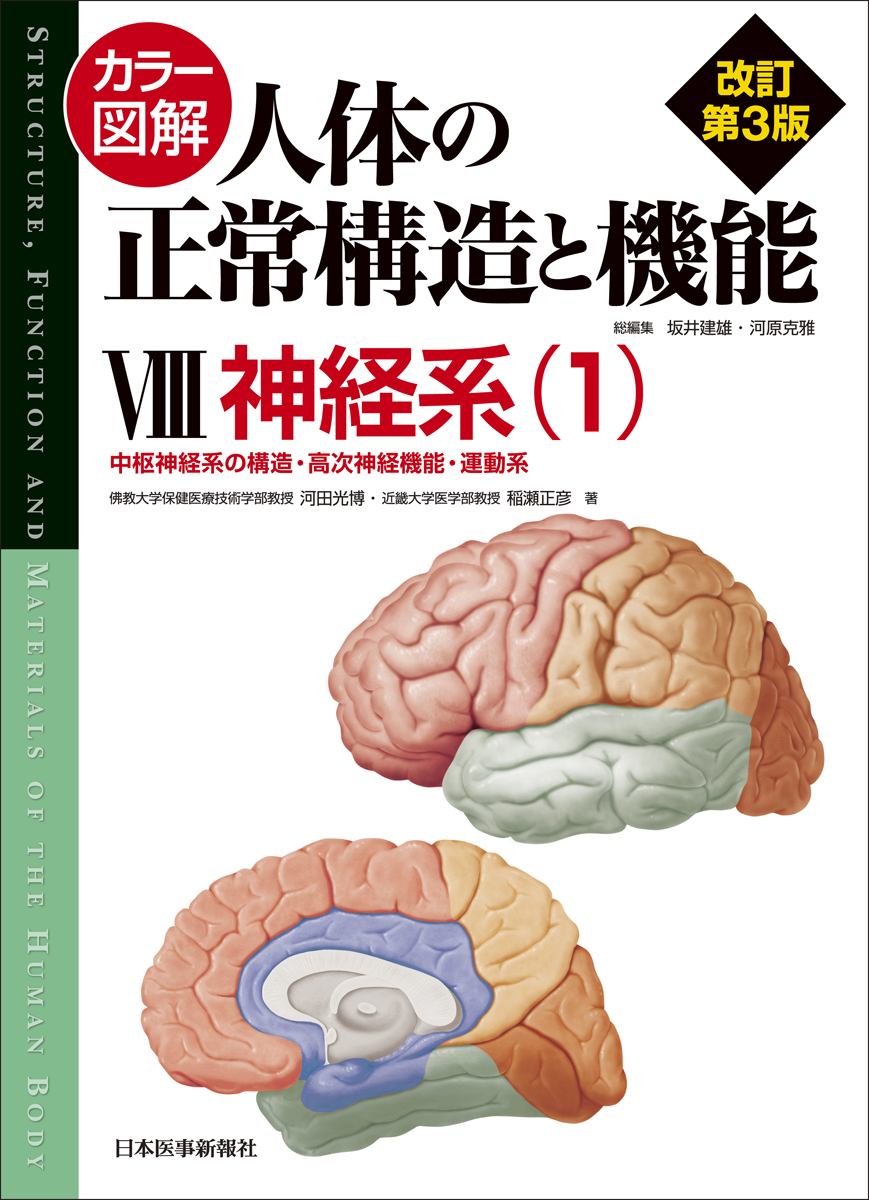 カラー図解 人体の正常構造と機能 第8巻 神経系 1 第3版 書籍 Jmedmook 日本医事新報社 カラー図解 人体の正常構造と機能 第8巻 神経系 1 第3版 書籍 Jmedmook 日本医事新報社